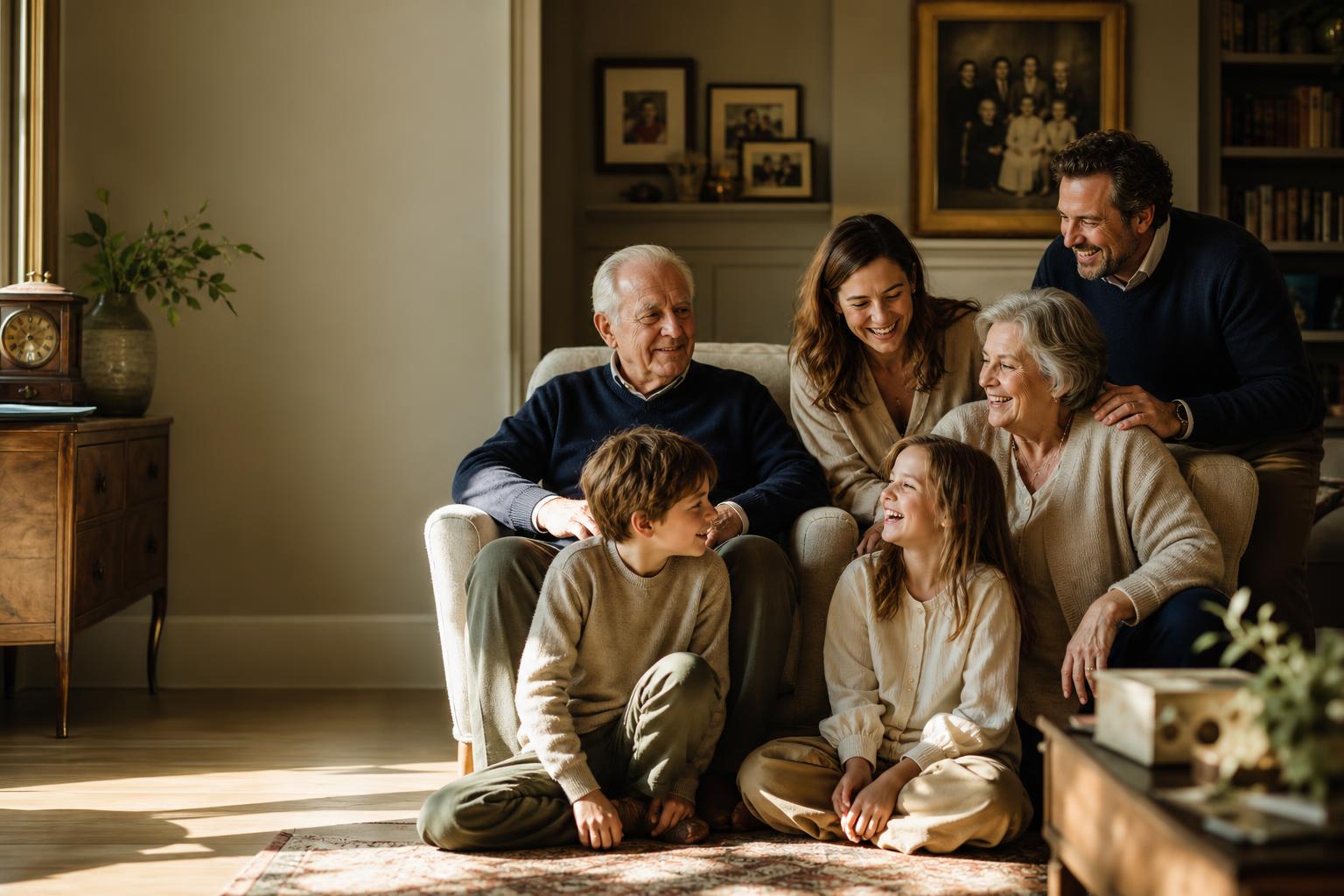 Family portrait made by BeladorC Media